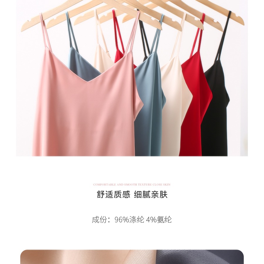 性感美背吊帶長裙睡衣女秋季薄款絲綢冰絲感內搭外穿睡裙家居服ML-細節圖9