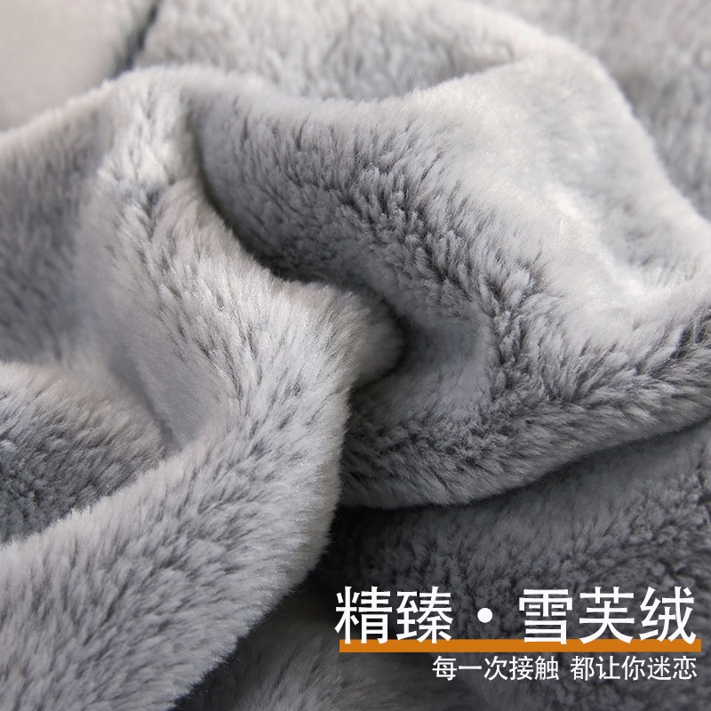 加厚珊瑚絨枕套男一對裝48x74cm雙面雪芙絨單雙人學生枕芯內膽套-細節圖3