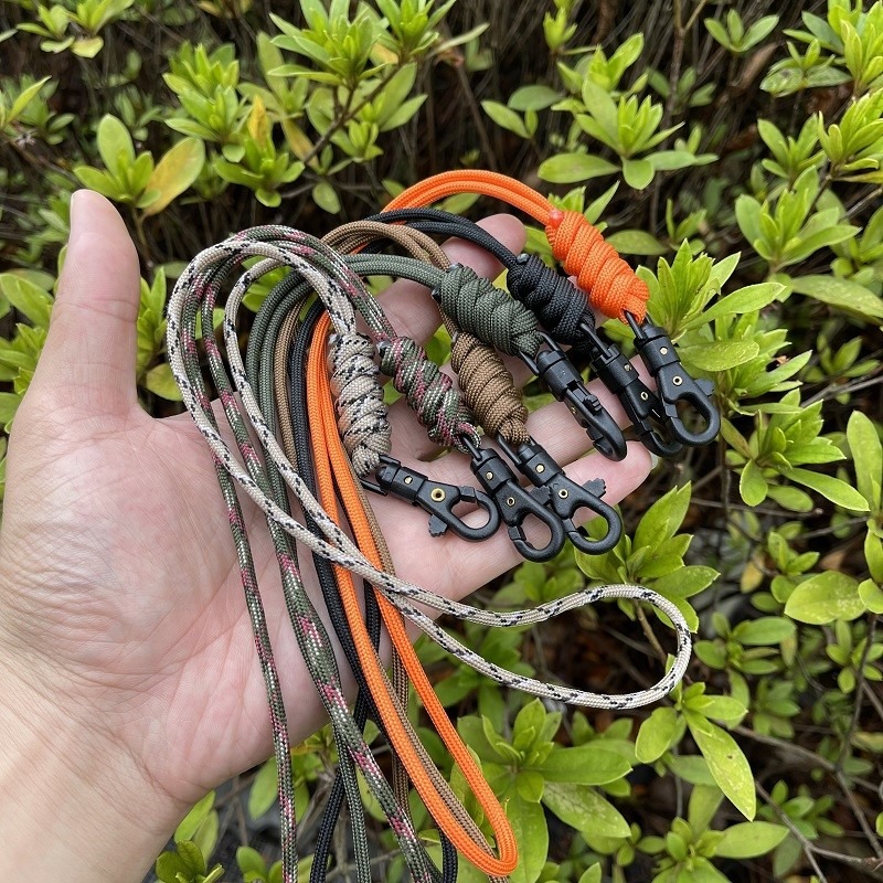 傘繩迷你快拆可旋轉式鑰匙鉤扣手工編制編織創意證件卡牌廣告手繩-細節圖10