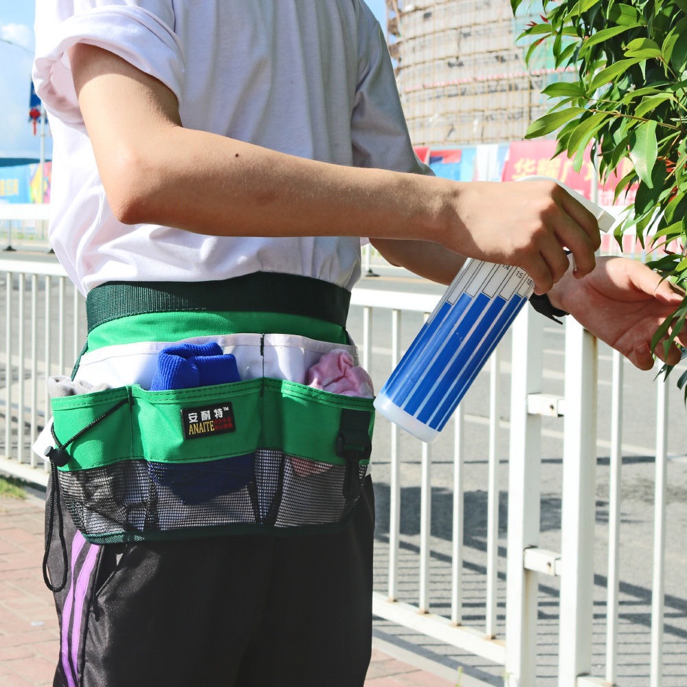 多功能超市保潔員腰包物業網吧清潔工具包餐廳服務員家政腰包-細節圖2