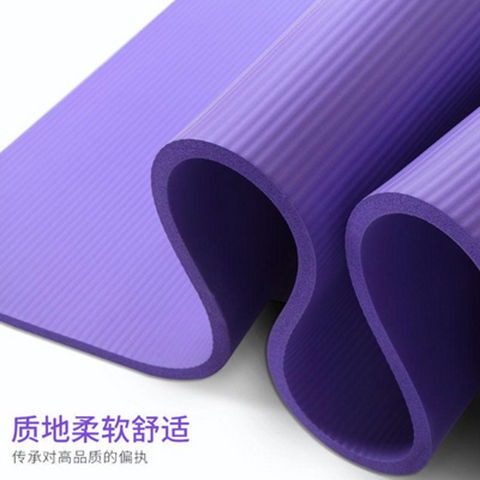 瑜伽墊健身墊加長加寬60/80加厚10mm微瑕疵初學者家用便攜運動墊-細節圖3