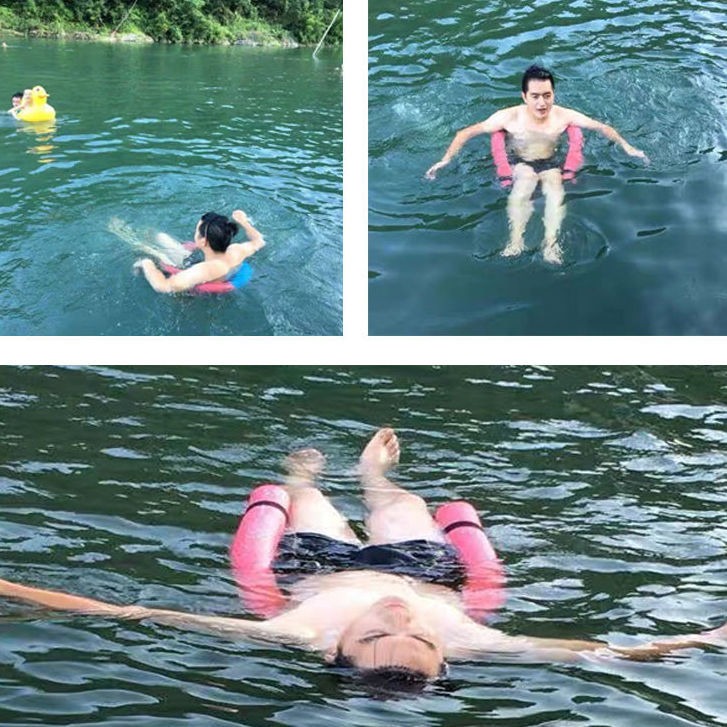 浮椅游泳裝備用品 漂浮浮板浮排水上嬉水玩具浮牀 矇眼互打浮力棒-細節圖4