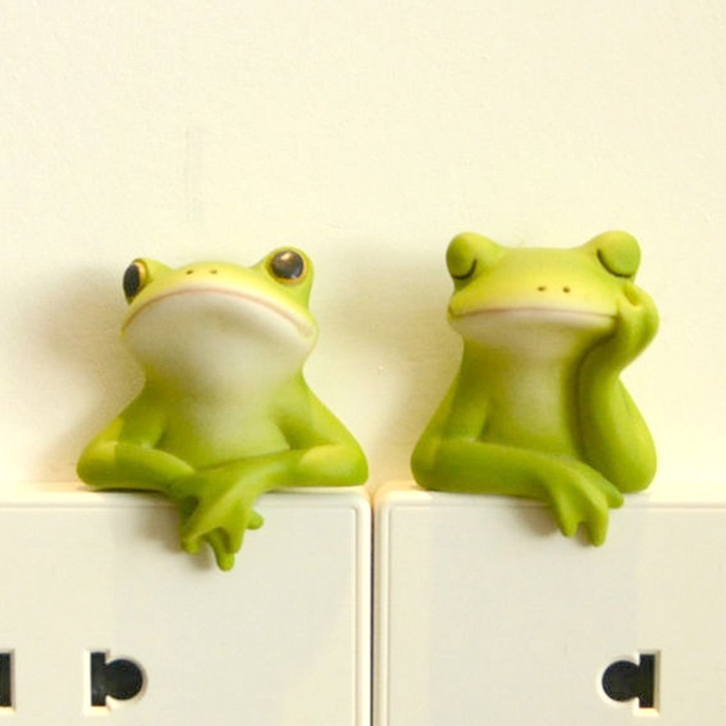創意小豬開關貼墻貼3d立體動物擺設客廳房間臥室家用插座樹脂裝飾-細節圖4