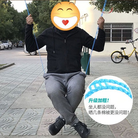 晾衣繩曬被繩防風掛衣繩宿舍晾曬繩晾衣繩曬被子尼龍繩加粗3米5米-細節圖5
