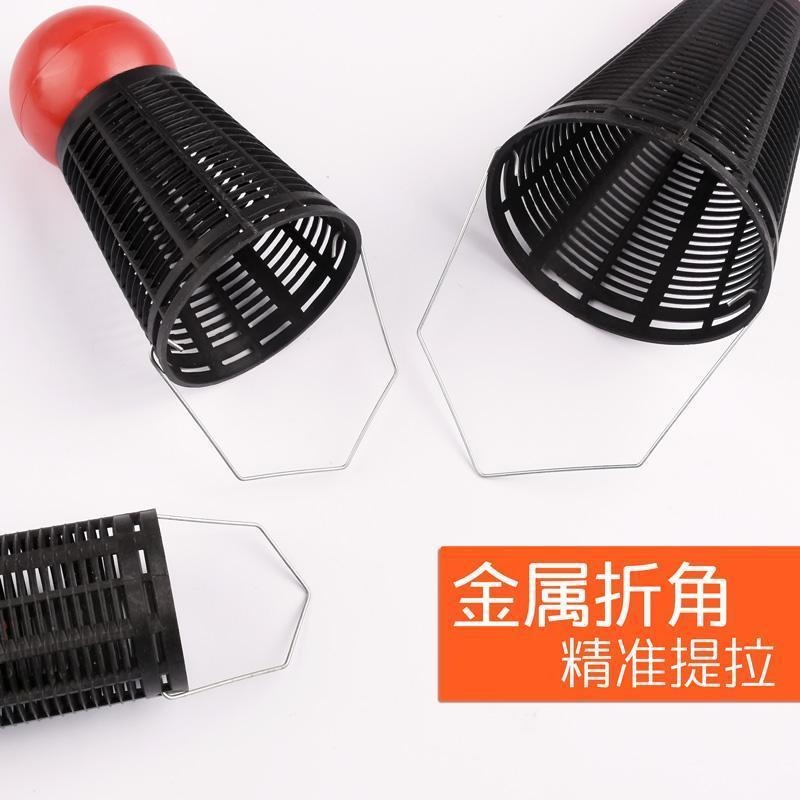 打窩器打窩籠釣魚定點打窩子沉底工具打窩器投餌器深水羽毛球型-細節圖4