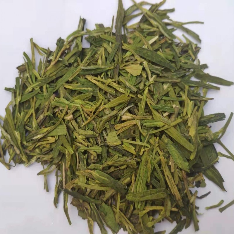 年杭州西湖區龍井村獅峯山羣體種雨前二級青葉100g牛皮紙-細節圖2