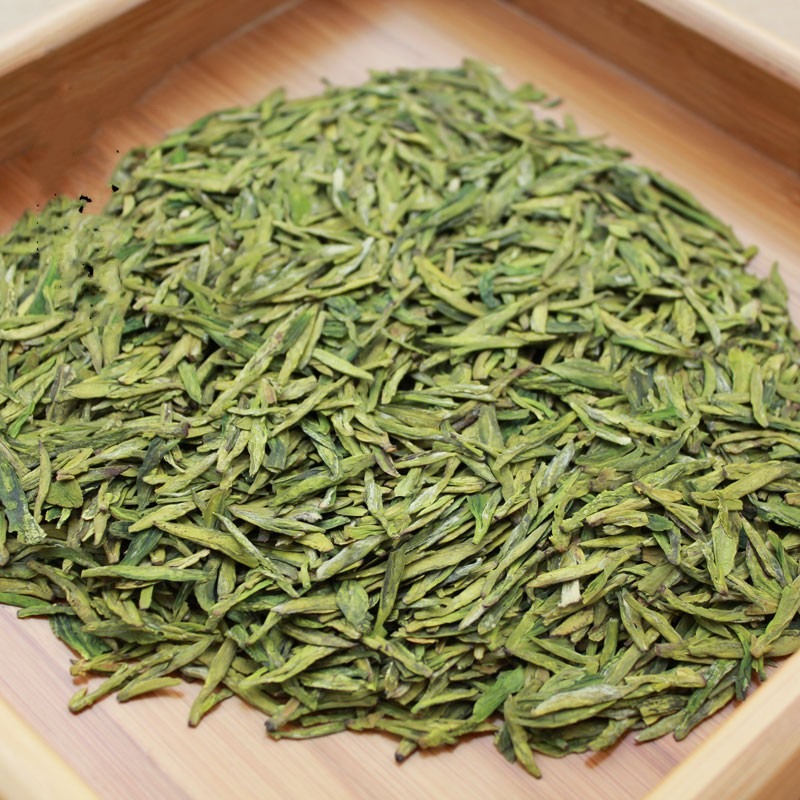 年杭州西湖特產獅峯龍井新茶明前二級50g單罐豆香味自產自銷-細節圖2