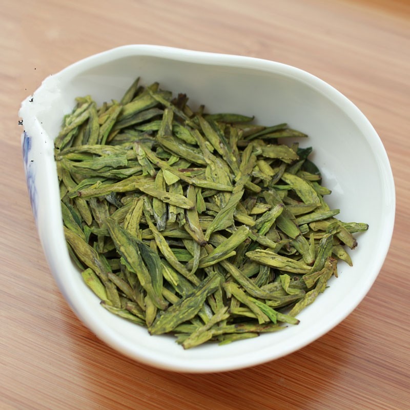 年杭州西湖特產獅峯龍井新茶明前二級50g單罐豆香味自產自銷-細節圖3