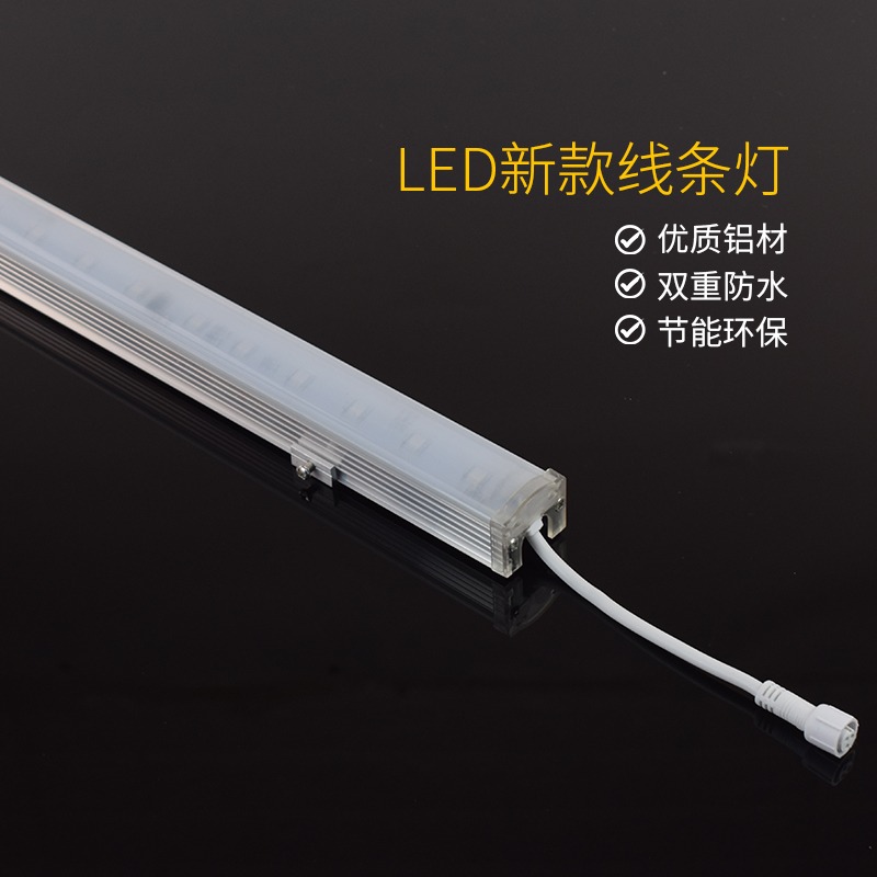 管馬燈led燈跑馬霓虹單色數碼戶外防水七彩護欄燈管招牌線條-細節圖9