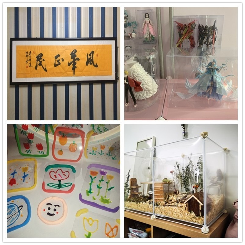 、膠片片板材薄片透明手工板工作學生作業塑料pvc塑料片硬diy畫畫-細節圖3