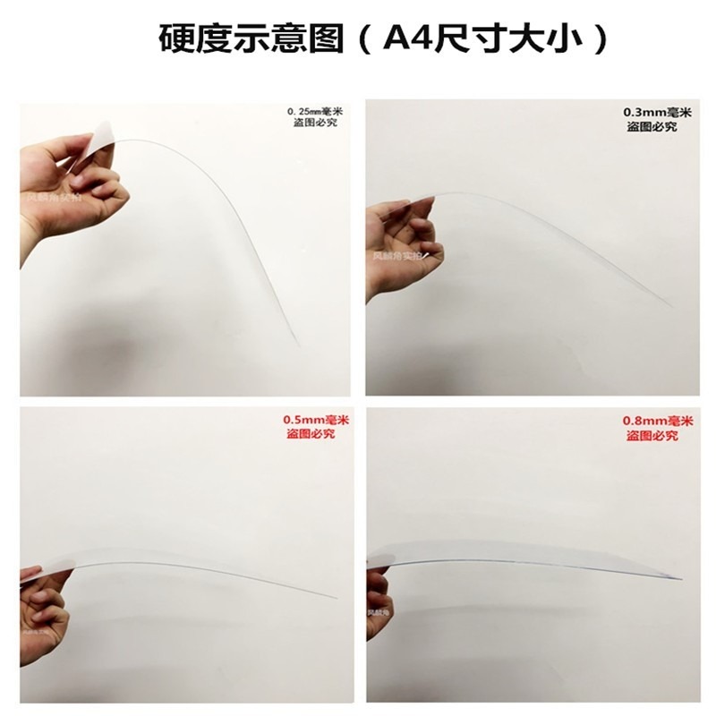 、膠片片板材薄片透明手工板工作學生作業塑料pvc塑料片硬diy畫畫-細節圖5