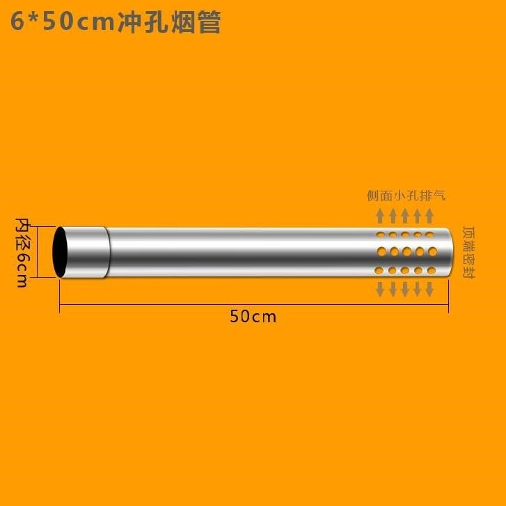 、煙筒氣管罩明家用防風天然氣天然明裝熱水器排氣熱水煙管不銹排-細節圖8
