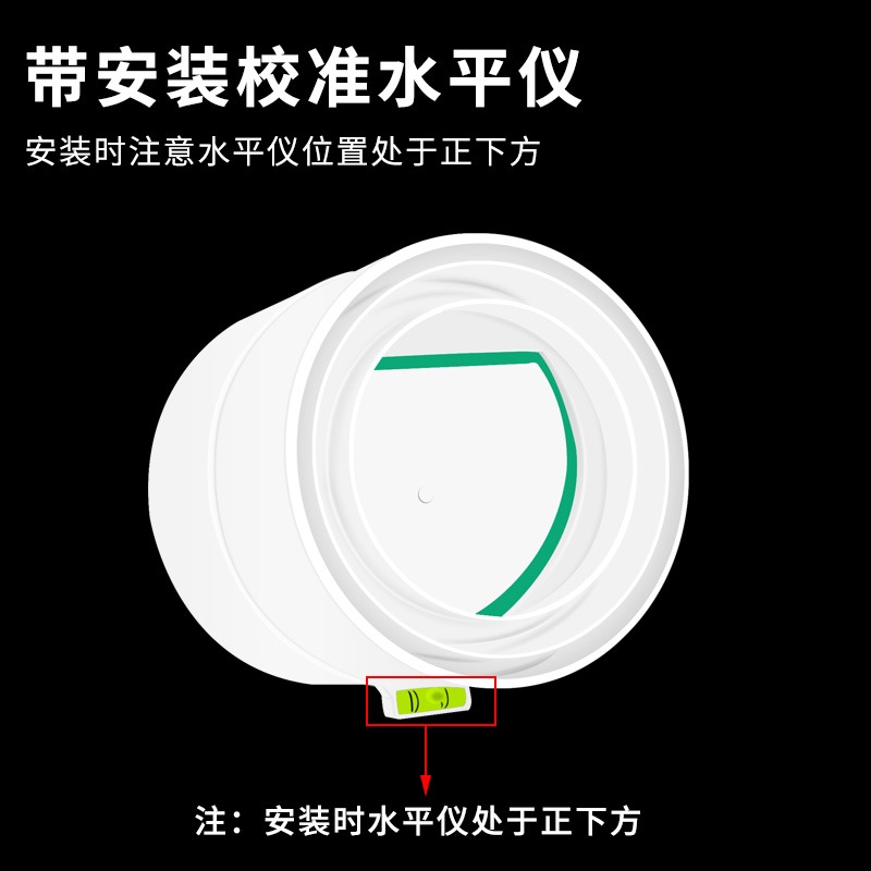 止逆衛生味止管110pvc衛生間逆閥止回閥110風管換氣扇管道新風專-細節圖4