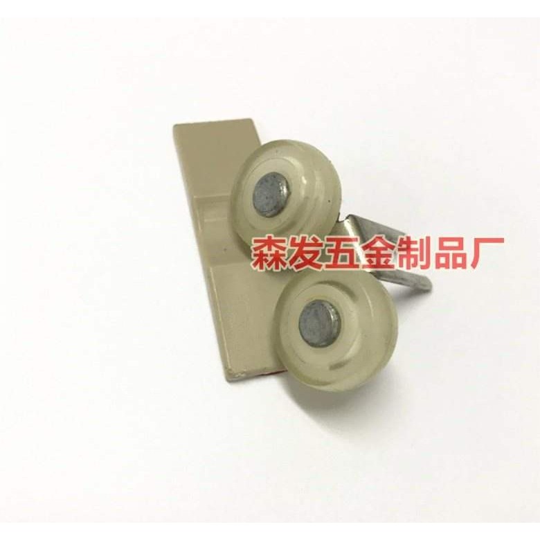 門片限位器卡位推拉門器防彈緩沖器限位固定防撞門上緩沖推拉移門-細節圖5