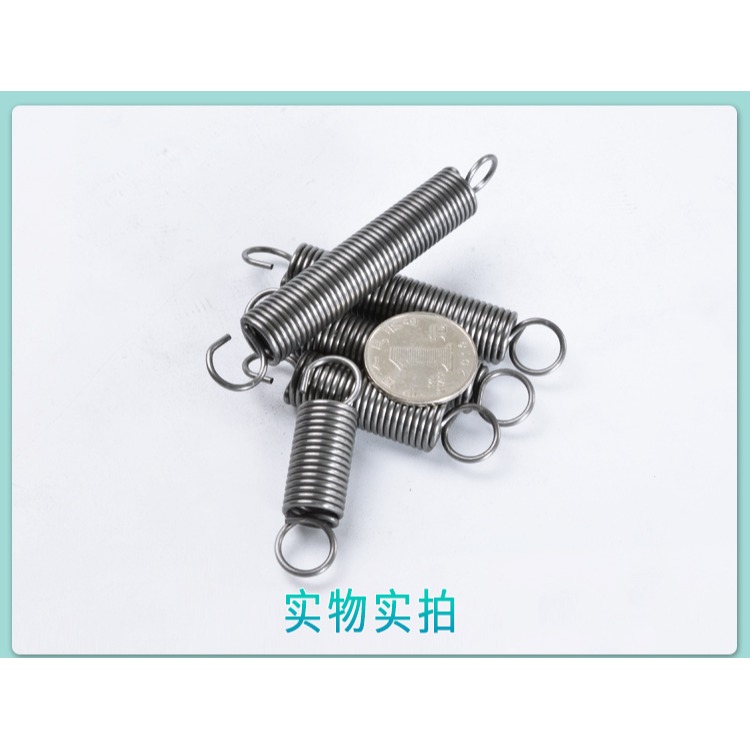 13-151.5彈簧大mm拉簧機械彈黃長拉伸13-15mm短帶鉤外徑強力定做-細節圖4