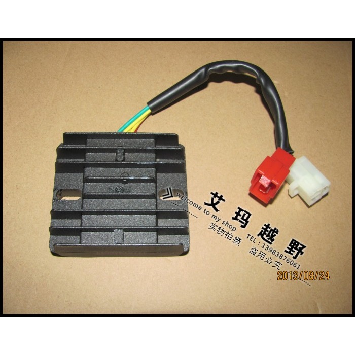 越野摩托車配件T4/MX6全車電器件點火器整流器高壓包繼電器閃光器-細節圖2