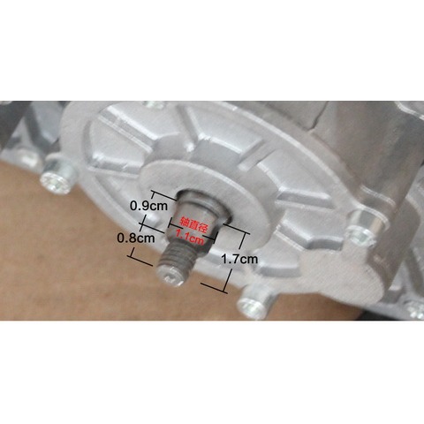 12v250W300轉 九齒428 鏈輪 播種施肥 農用 直流電機 雞公車馬達-細節圖10