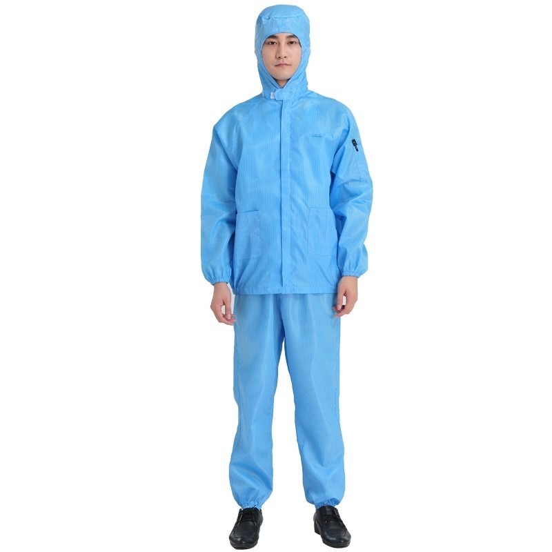 護理噴塗夏裝防護衣粉塵分體式油漆工廠服靜電服服裝上衣褲噴油漆-細節圖4