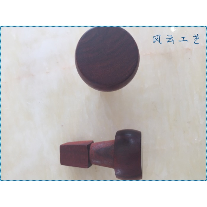 古琴配件古琴科檀琴軫雁足 送絨扣 掛鉤一體琴軫雁足配件特價-細節圖3