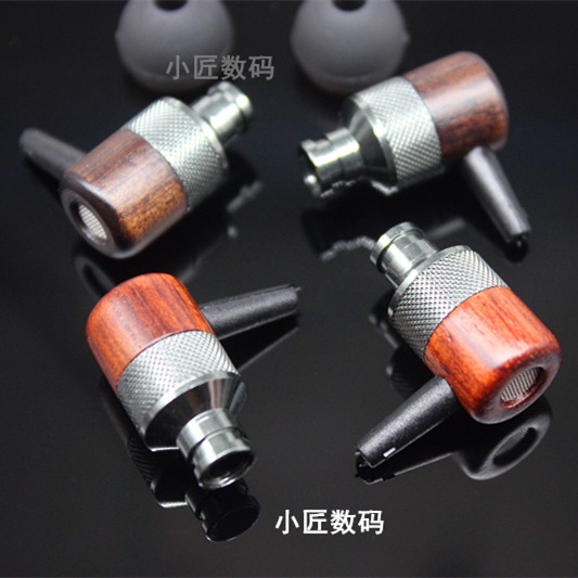 9.2mm木質耳殼 diy耳機外殼 黑檀木花梨木 箱子味重低音 耳機配件-細節圖2
