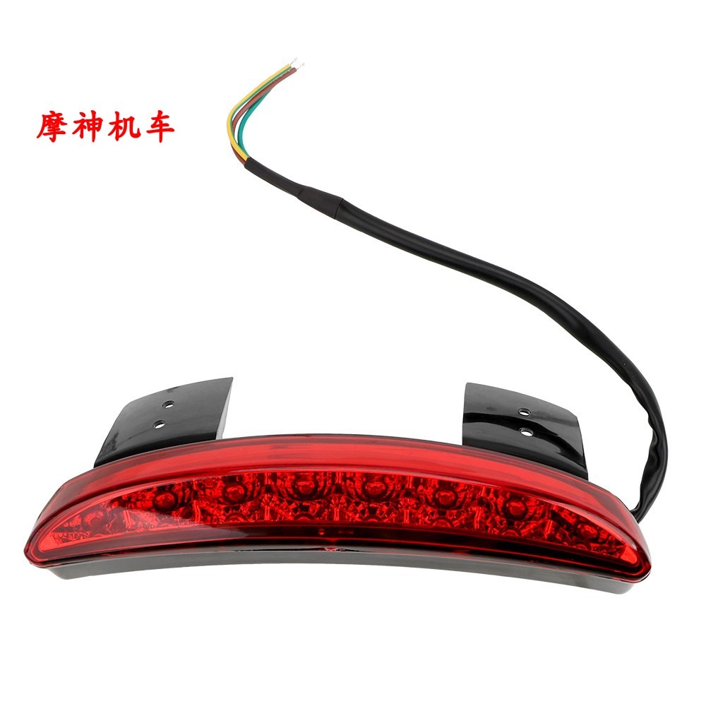 摩托車配件XL883/1200 LED剎車燈摩托車改裝後擋泥板尾燈行車燈-細節圖5