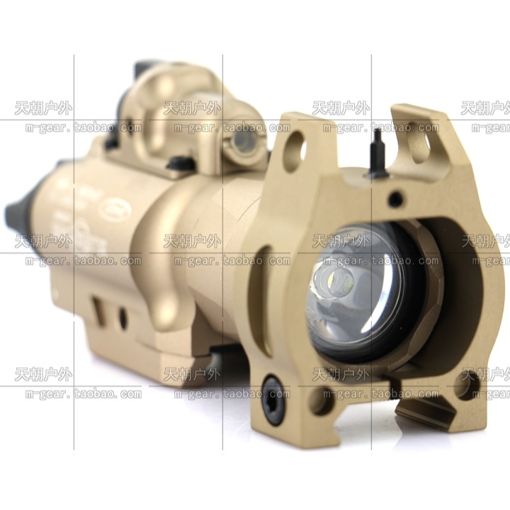 美式LED強光戰術電筒專用前對準指向配件/20mm導軌夾口校準器-細節圖4