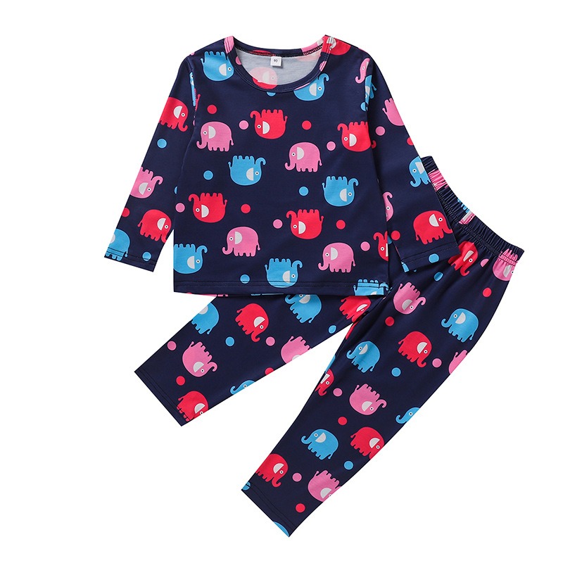 春秋禮盒裝滌綸中小童男童女童家居服外出服套裝跨境瘋狂促銷-細節圖5