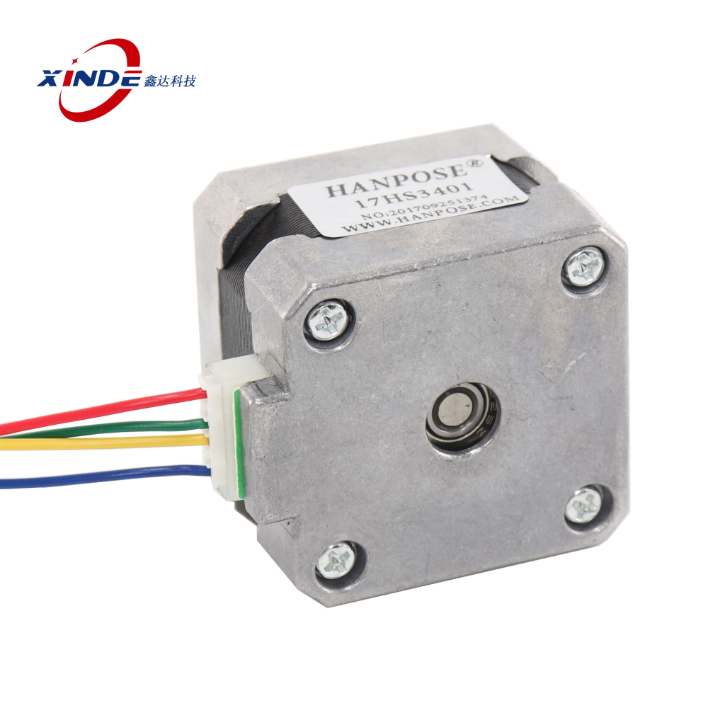 現貨42步進電機扭矩28Ncm高34mm12V 3D打印配件低噪音馬達NEMA17-細節圖4