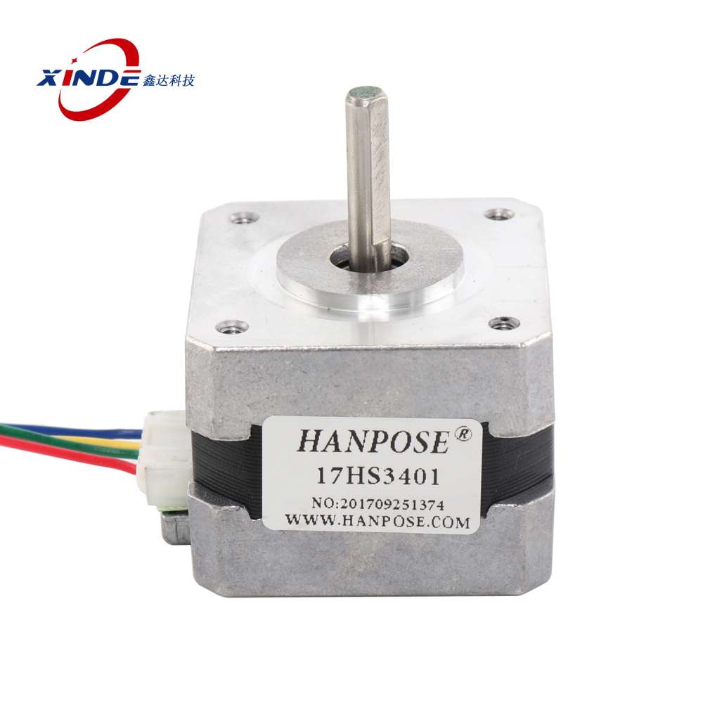 現貨42步進電機扭矩28Ncm高34mm12V 3D打印配件低噪音馬達NEMA17-細節圖5