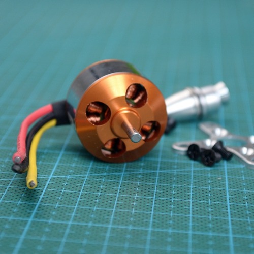 航模配件 無刷馬達電機 A2212 1000KV/2200KV固定翼 四軸-細節圖3