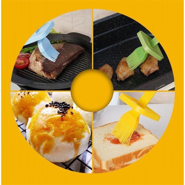 日式耐高溫油刷醬料瓶烙餅抹油硅膠刷子帶瓶食品級烘焙料理燒烤刷-細節圖3