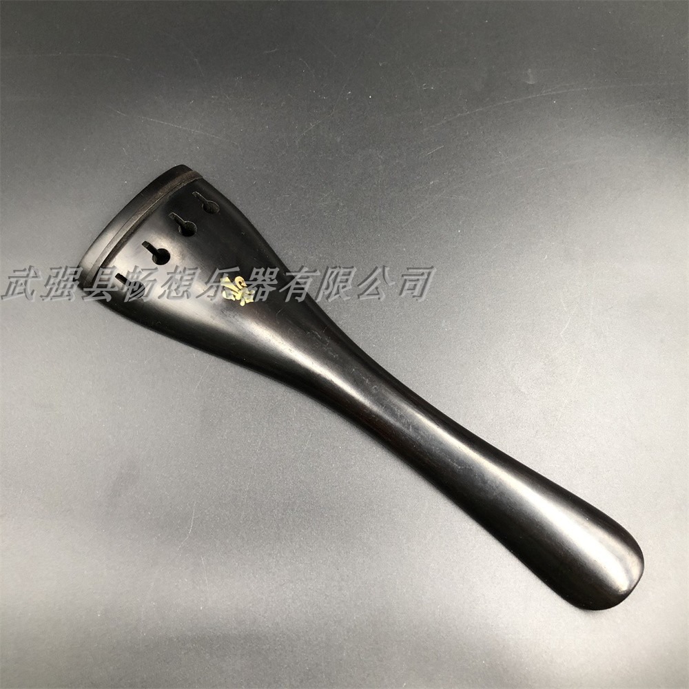 大提琴配件 高檔烏木大提琴琴軸弦鈕 銅釘4/4大提琴絃軸-細節圖4