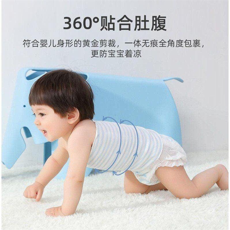 寶寶護肚臍圍春夏季薄款純棉四季保暖新生兒肚圍腹圍肚兜嬰兒裹肚-細節圖3