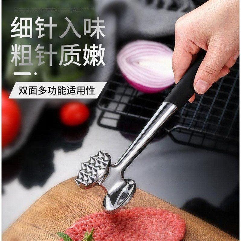 敲肉錘牛排錘肉器松肉錘扎孔扎肉針斷筋器嫩肉打肉錘砸肉錘子家用-細節圖4