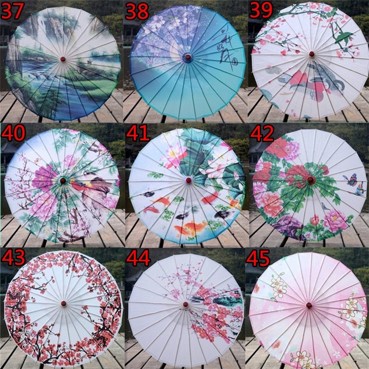包郵古裝油紙傘古代雨傘防雨古典傘舞臺舞蹈傘跳舞演出道具裝飾傘-細節圖5