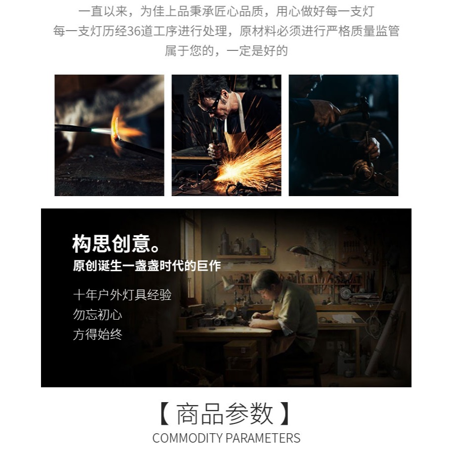 戶外草坪燈室外別墅花園走廊過道草地燈簡約創意小區景觀庭院路燈-細節圖10