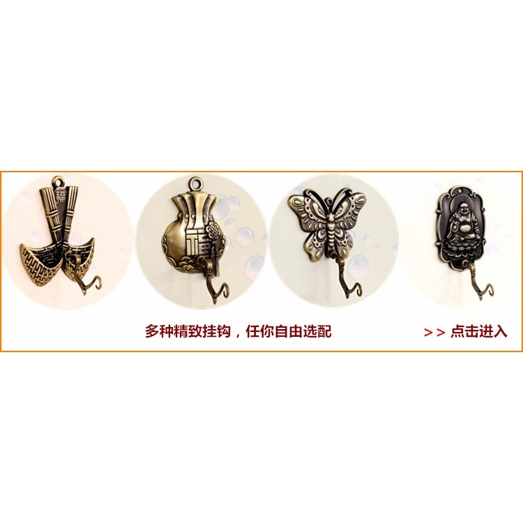 包郵金屬銅風鈴掛飾門飾純銅鈴鐺民族風吉祥復古店鋪用門鈴提示鈴-細節圖6