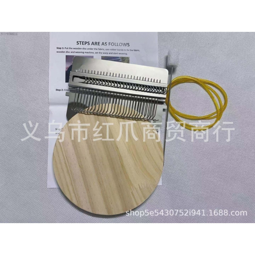 小型織機- 型編織工具金屬紡織工具迷你版織布機9-細節圖2