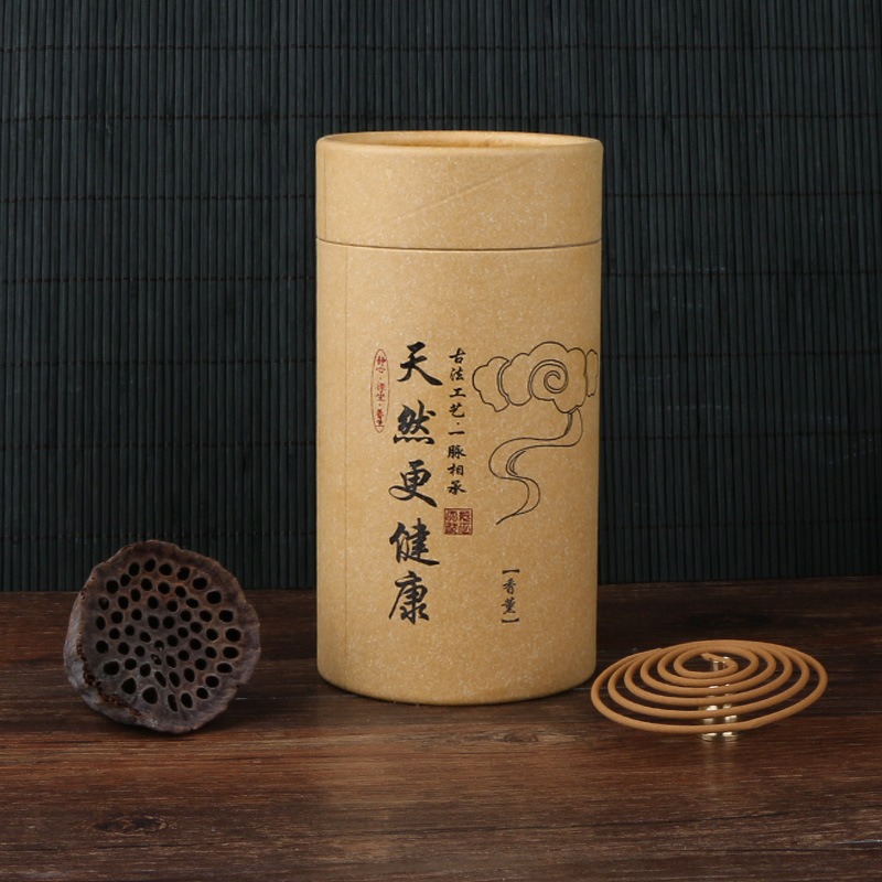 【實惠裝】天然檀香盤香家用臥室沉香驅蚊香薰廁所除臭衛生間薰香-細節圖2