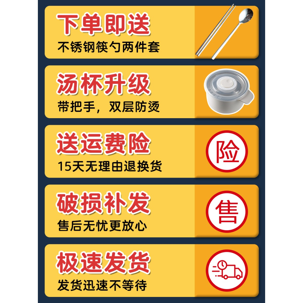 飯盒分隔型不銹鋼食堂打飯學生大容量上班族日式帶餐具帶蓋便當盒-細節圖3