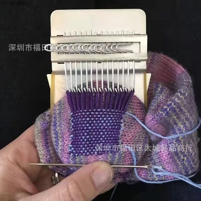 小型織機型編織工具 金屬紡織工具 獨立站9-細節圖3