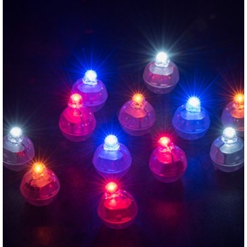 led裝飾手工燈DIY南瓜暖白彩燈迷你糖果小圓球紐扣電池不插電模型-細節圖4