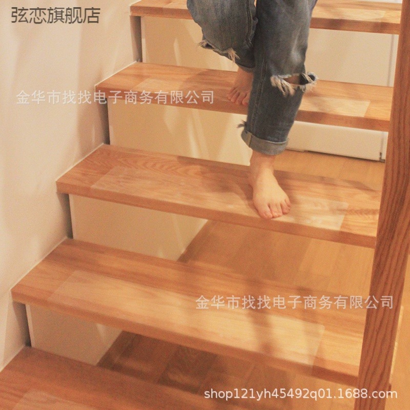 居家透明樓梯防滑保護墊兒童牀宿舍上下鋪防滑貼木質石材樓梯-細節圖2