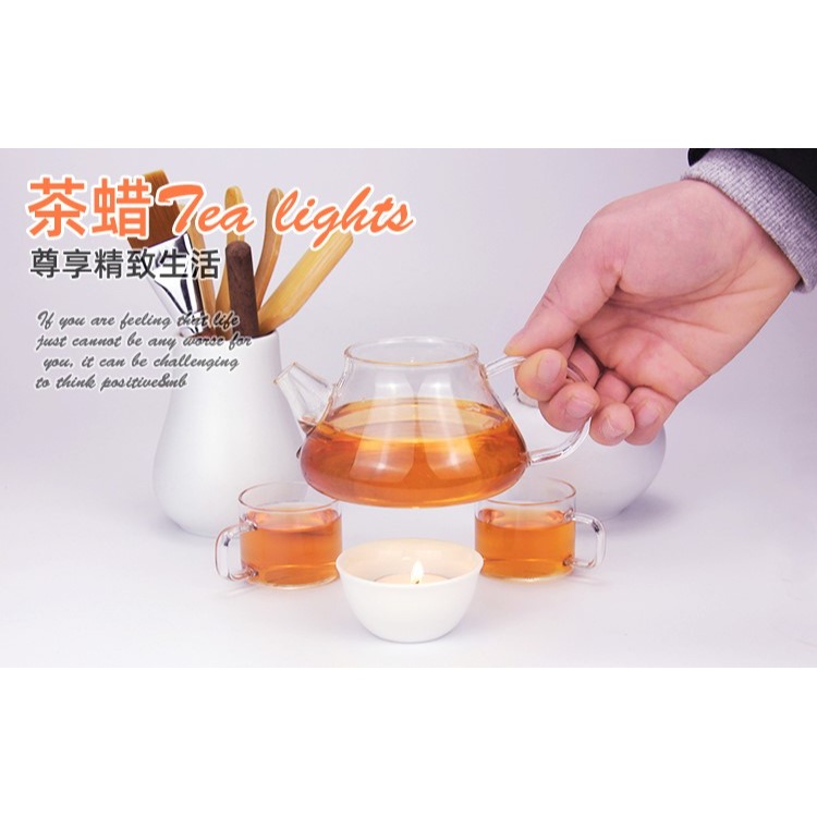 蠟燭浪漫求婚生日表白香薰圓形家用停電加熱煮茶爐保溫壺無煙茶蠟-細節圖7