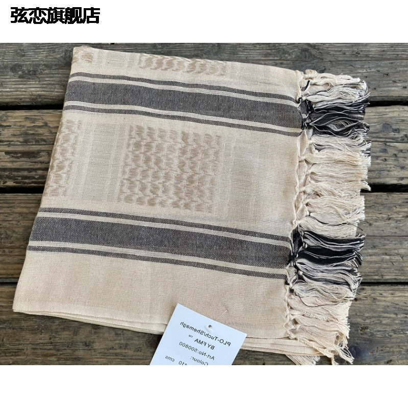 1鷹加厚戶外阿拉伯方巾魔術圍巾特種1自由百變偽裝頭巾披肩-細節圖2