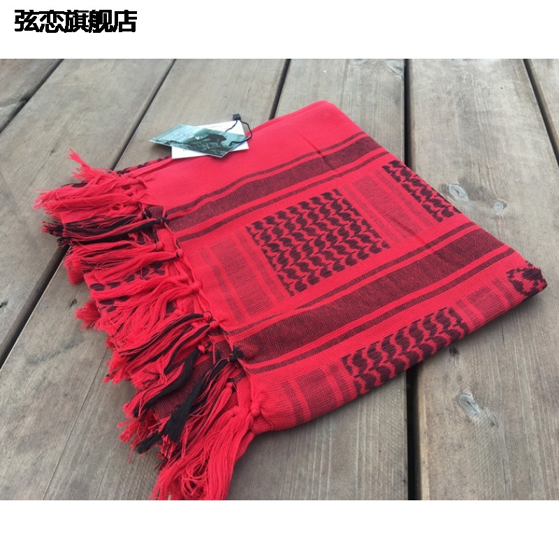 1鷹加厚戶外阿拉伯方巾魔術圍巾特種1自由百變偽裝頭巾披肩-細節圖4