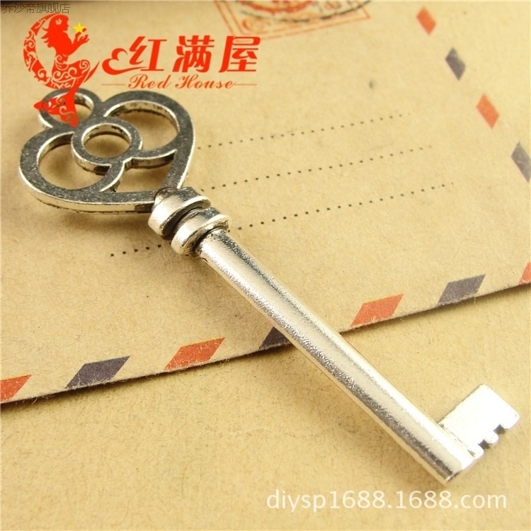 1026 可選5克 復古鑰匙配件 韓國飾品 飾品配件 40個/包9-細節圖3