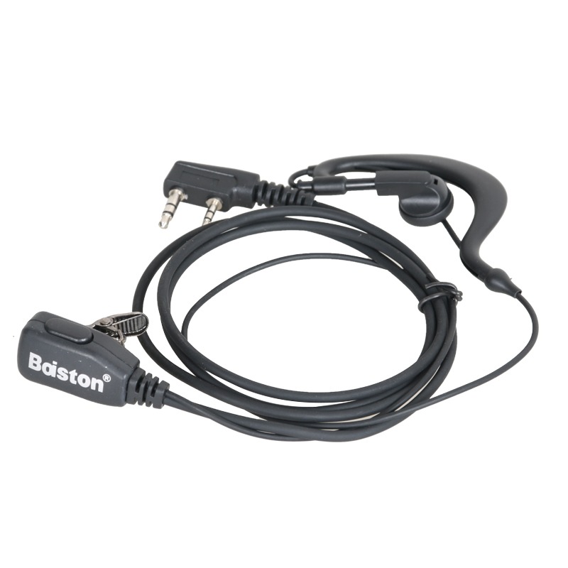 Baiston配件 對講機耳機線對講電話機耳麥通用對講小機耳線耳掛式-細節圖3