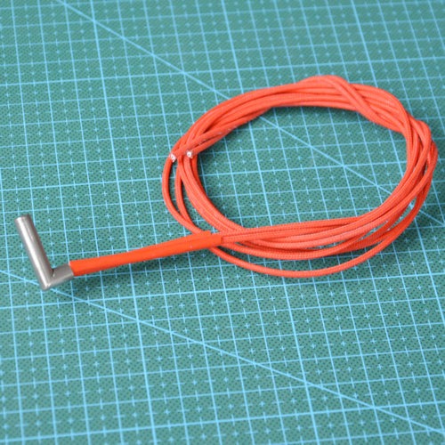 3D打印機DIY配件 直角加熱棒 打印頭加熱管 12V 40W-細節圖2