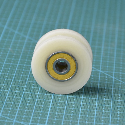 3D打印機配件 CNC Reprap POM H 雙軸承同步帶惰輪 傳動輪孔6/8MM-細節圖3